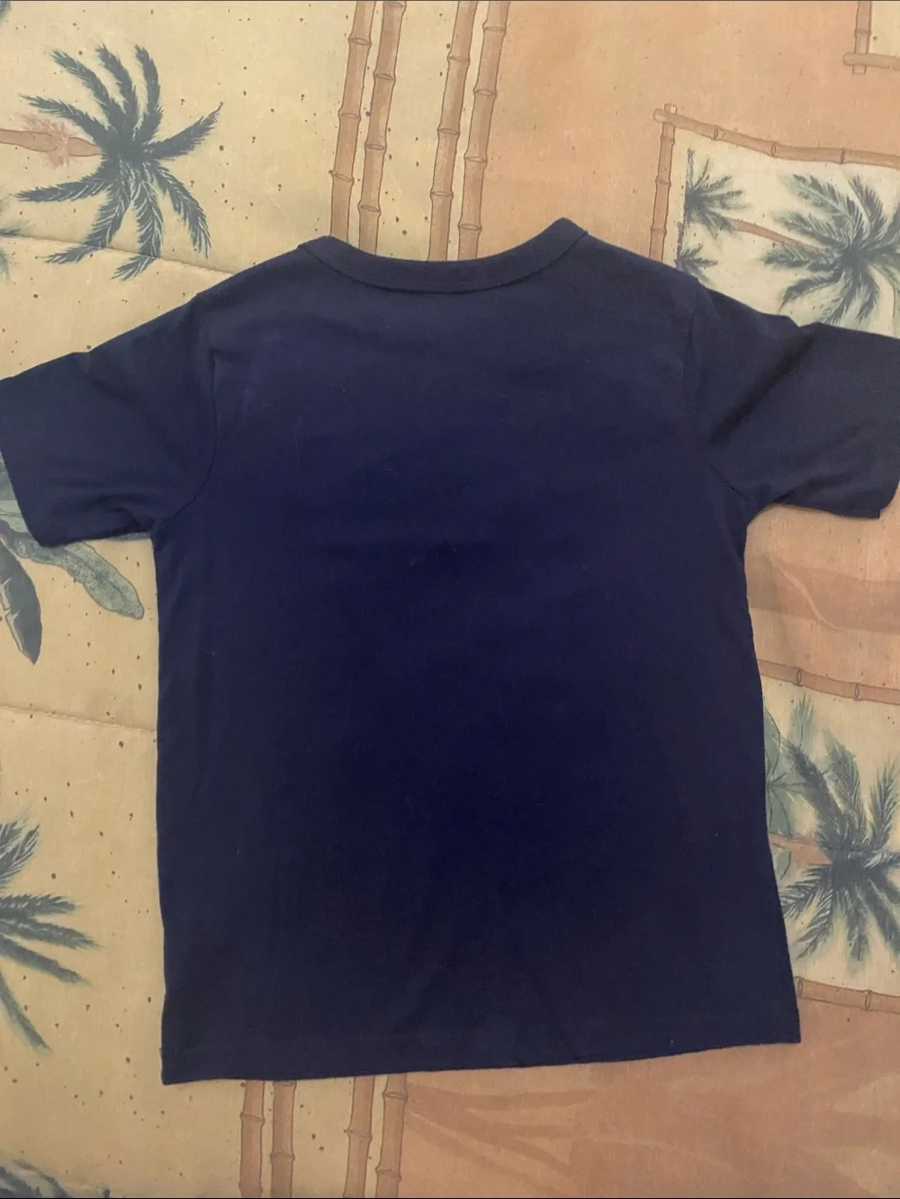 The Children's Place Navy Tee with Bright Multicolor Letters